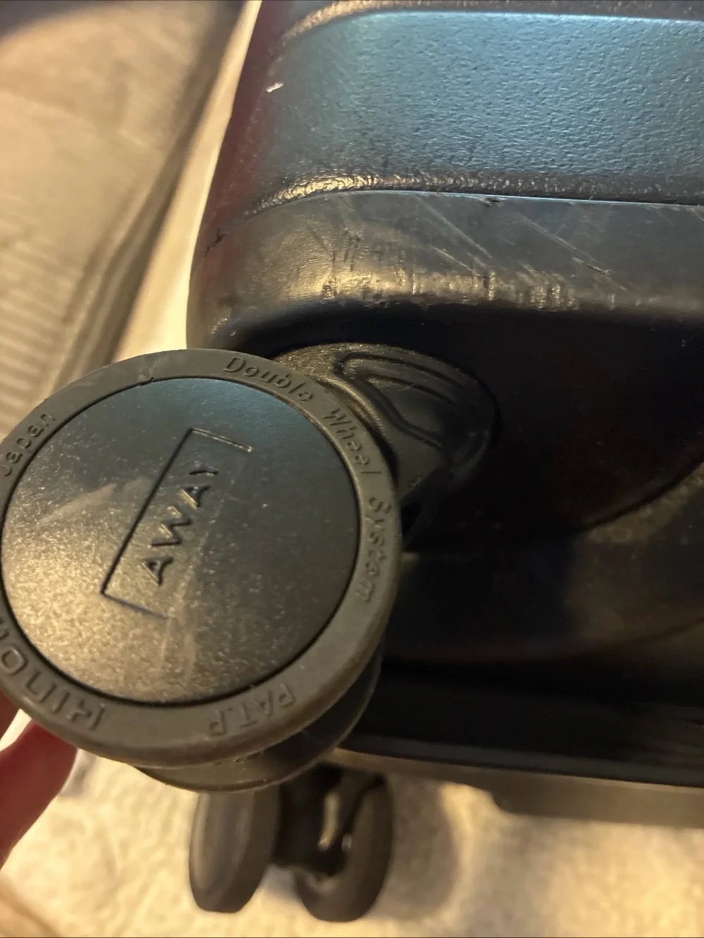 Away Suitcase Carry-On Luggage with Combination Lock Black